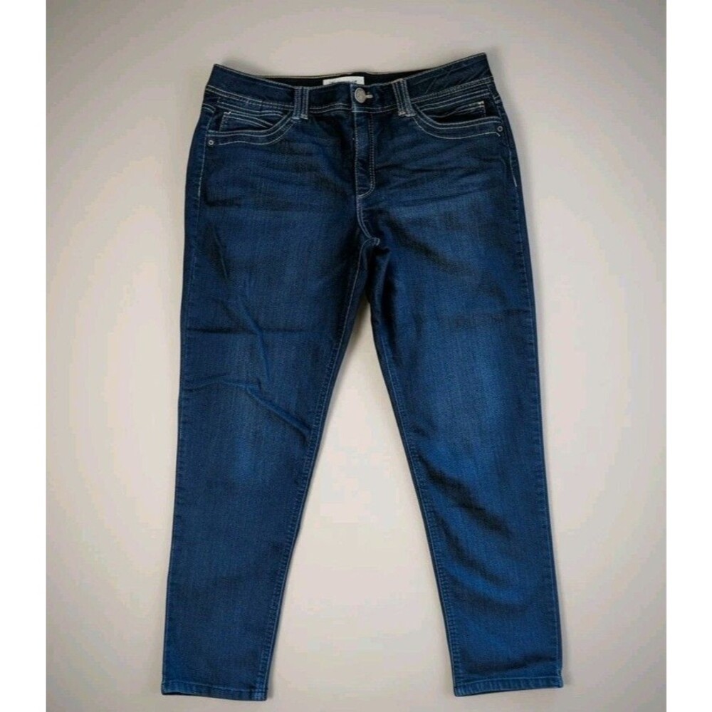 Democracy Ab Technology Women’s Size 16 Jeans Dark Wash Skinny Stretch Denim